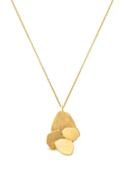 Splash Golden Necklace